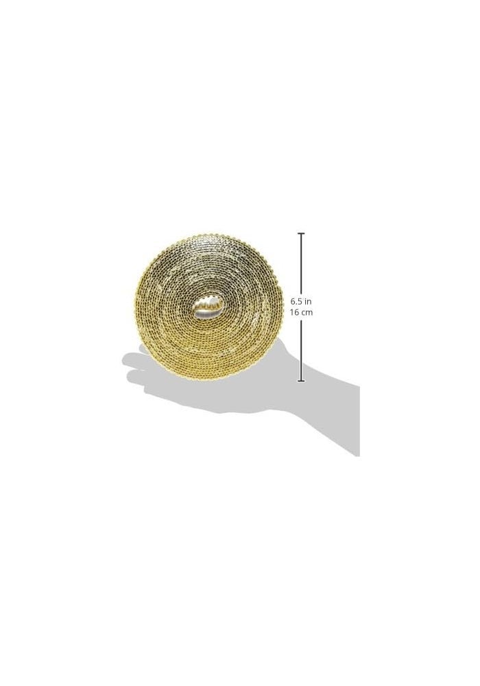 Bordette Decorative Scalloped Border in Canary Yellow - 2-1/4” x 50 ft - Image 3